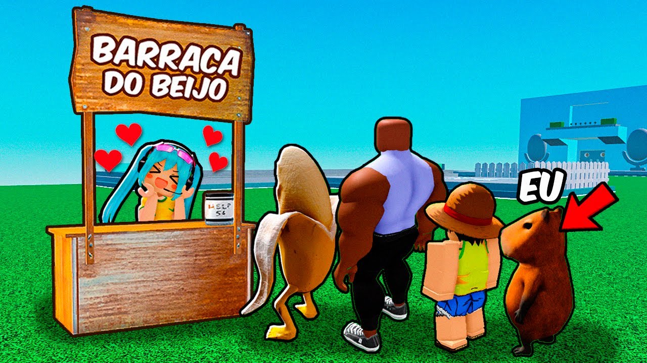BARRACA DO BEIJO NO ROBLOX 😳 (ft.Shoota)