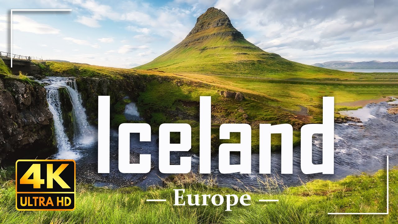 Iceland 4K Video Ultra HD | Cinematic Travel Video | Iceland Volcano 4K