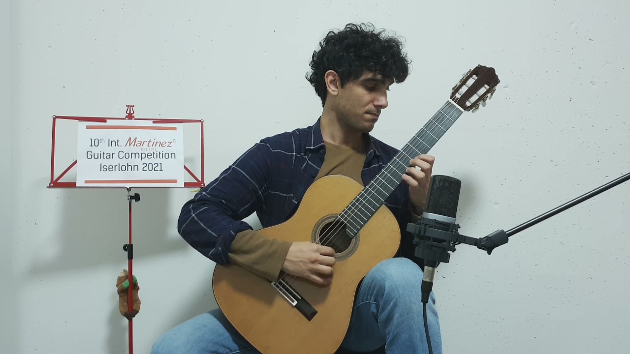 10th Int. Martinez Guitar Competition Iserlohn 2021, 1st Round -  Mert Şanal