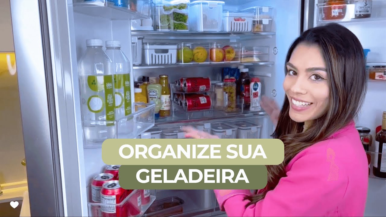 COMO UTILIZAR ORGANIZADORES NA GELADEIRA