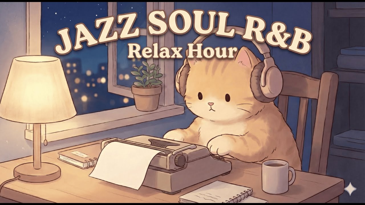 Night Writing Smooth Jazz 🌙🖋️🎷 | Cozy Lofi Jazz for Focus, Study & Late-Night Creativity (No Vocals)