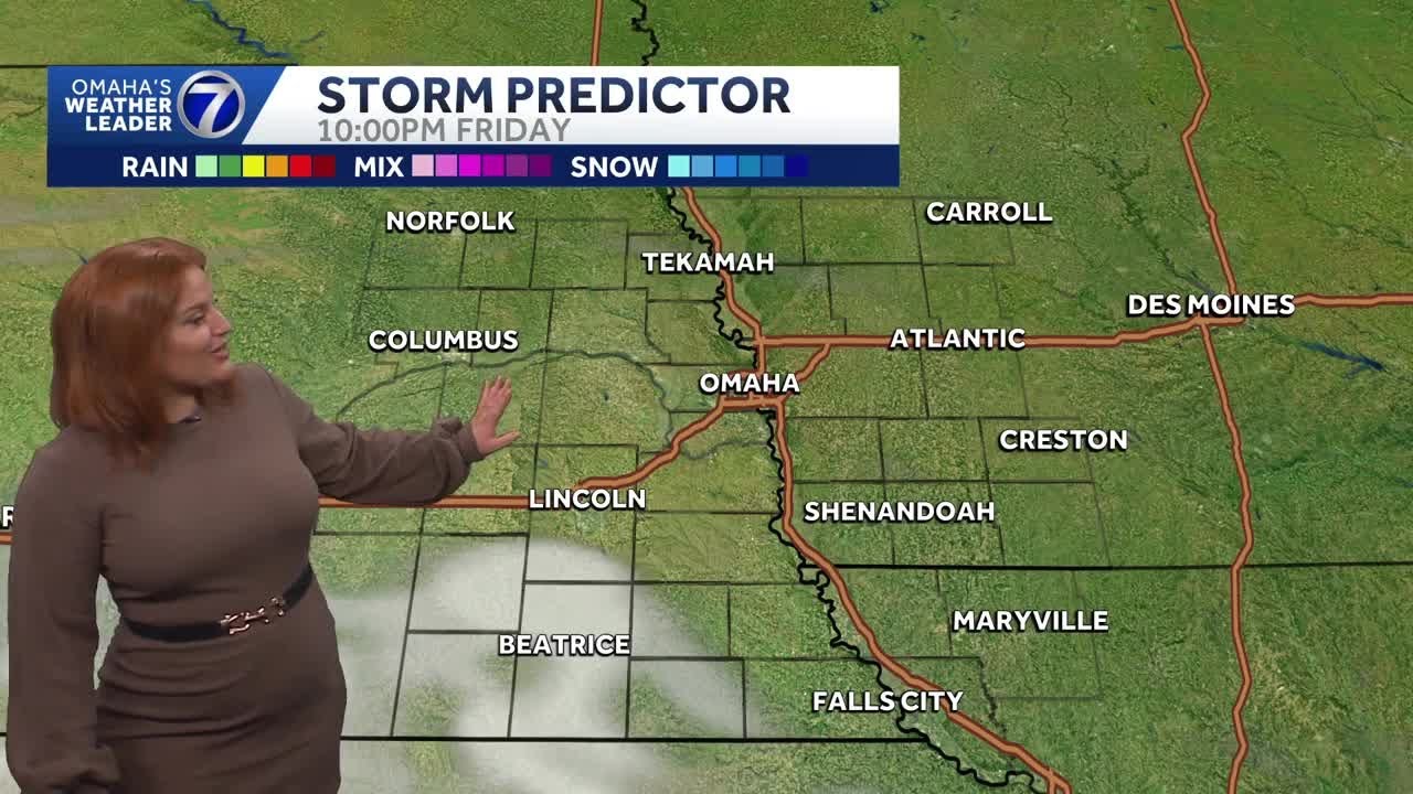 Very mild, quiet Friday for Omaha area