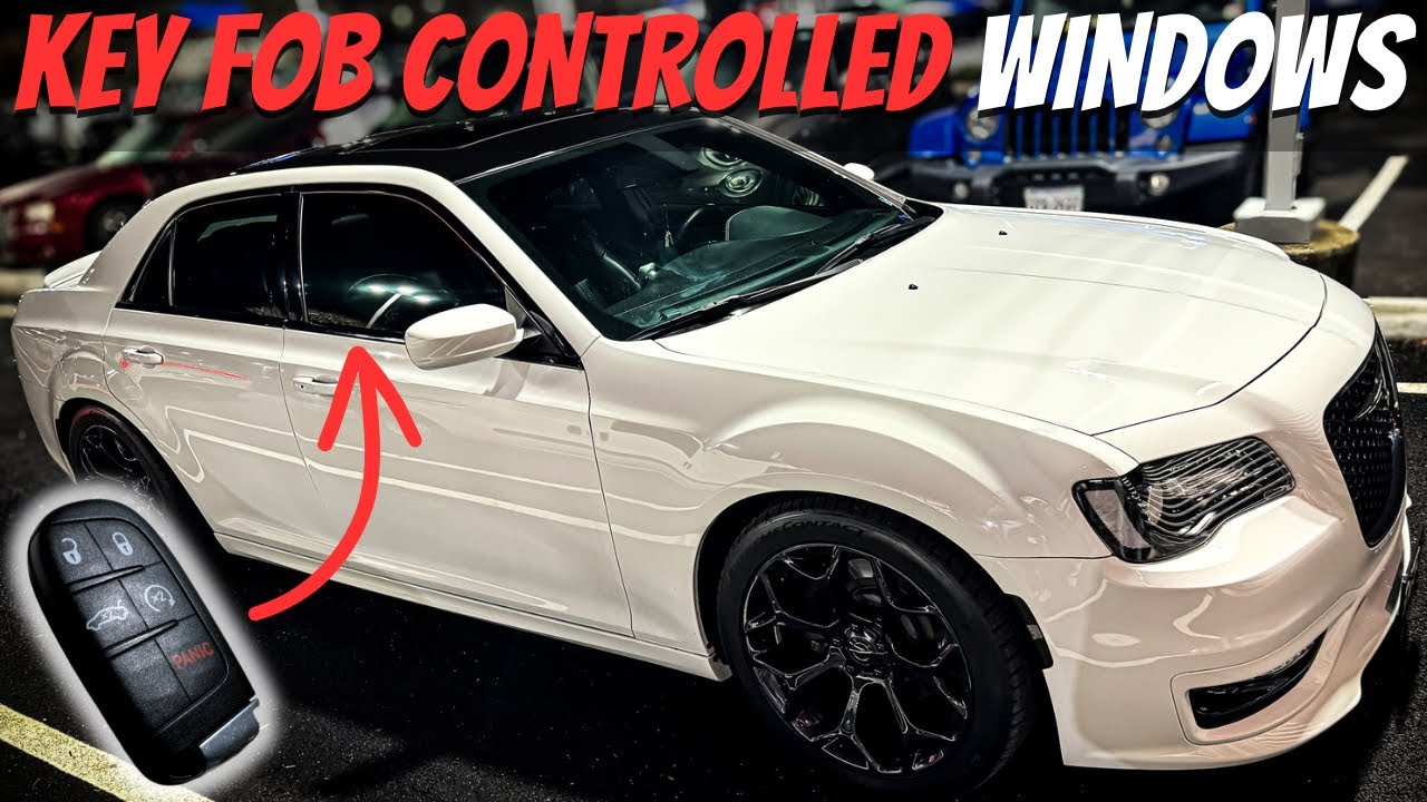 УПРАВЛЯЙТЕ ОКНАМИ ВАШЕГО CHRYSLER 300 С ПОМОЩЬЮ ВАШЕГО БРЕЛОКА!