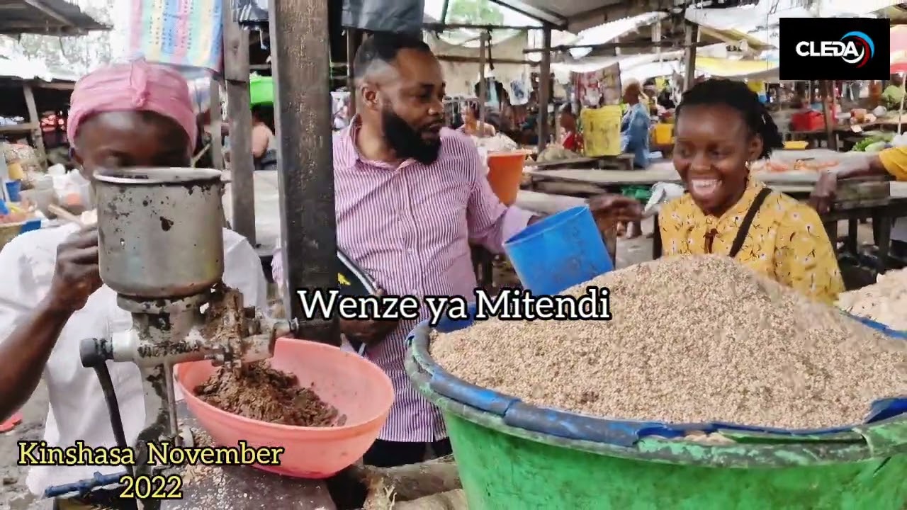 DECOUVERTE DU MARCHÉ MITENDI NA COMMUNE YA MONT- NGAFULA / KINSHASA/ 2022