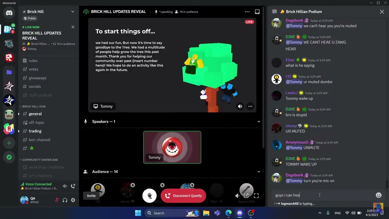 Brick Hill's April Fools Presentation! (ft. @TheTommytherock ) [5MB Brick Hill Reupload]