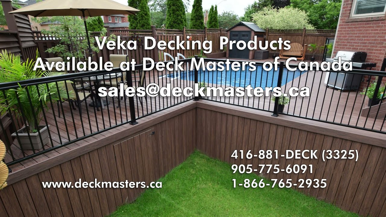 VEKAdeck Signature Series, Deck Board Details, Cayenne - Deck Masters of Canada
