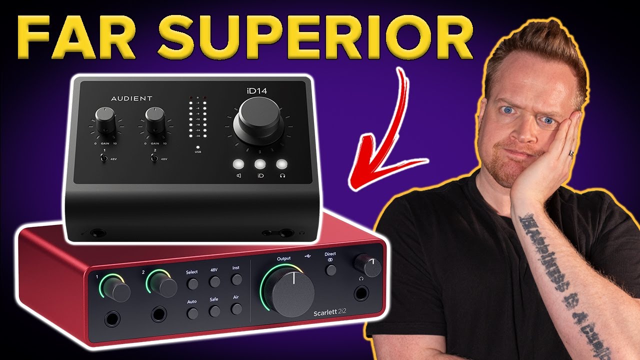 НЕ ТОТ РЕЗУЛЬТАТ, КОТОРОГО Я ОЖИДАЛ... | Focusrite Scarlett 2i2 (Gen 4) VS Audient iD14 (mkii)