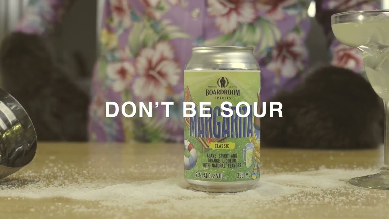 NEW Margarita Canned Cocktail from Boardroom Spirits