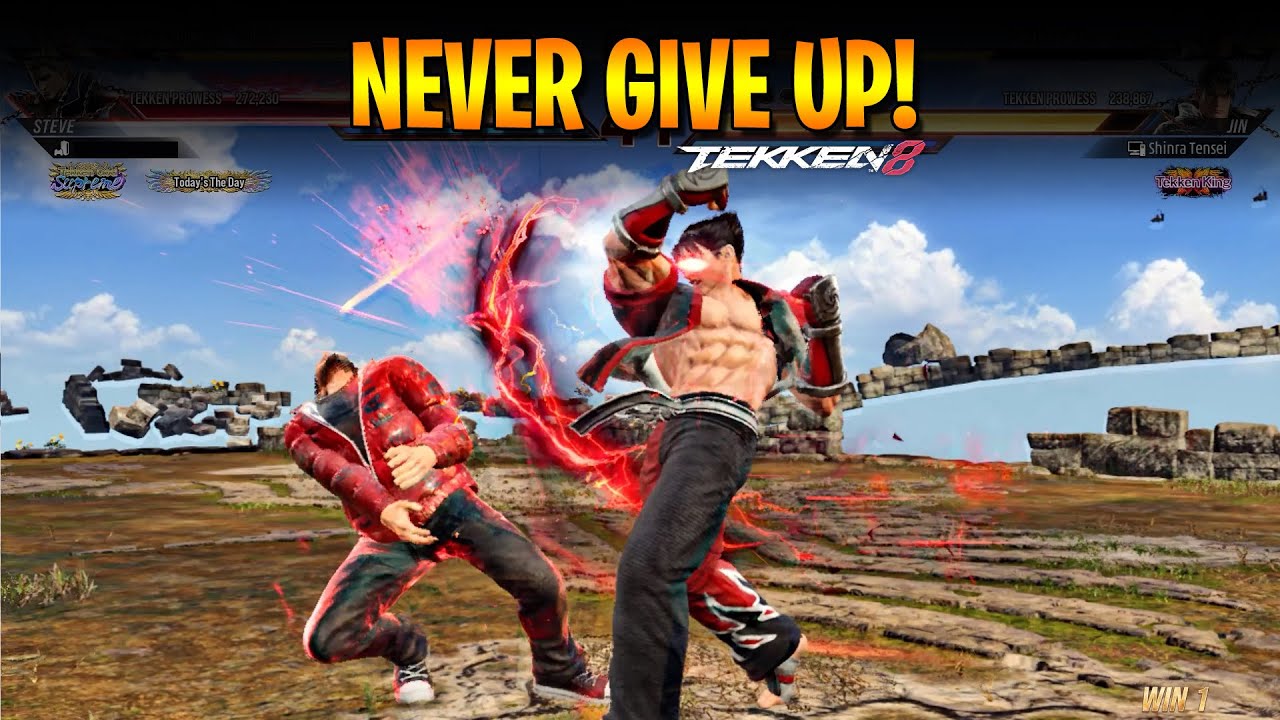 Never give up 👊