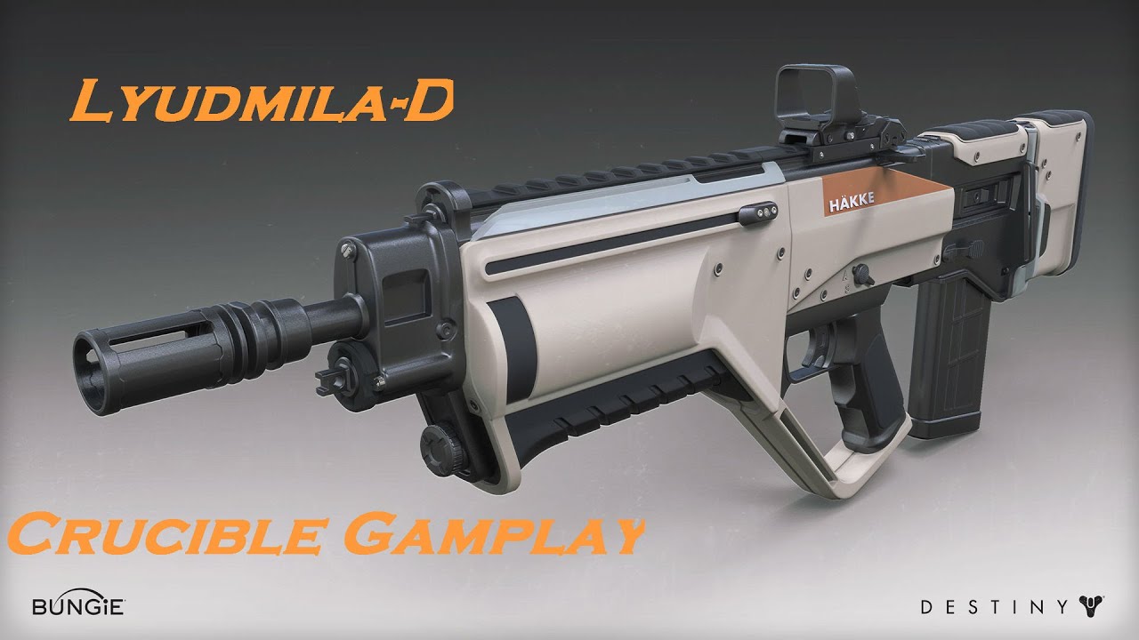 Gunsmith Weaponry: Lyudmila-D Pulse Rifle