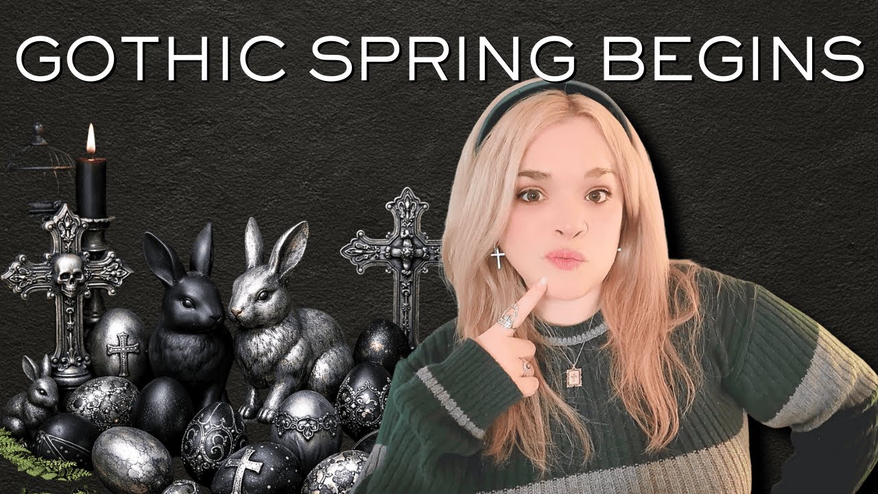 Gothic Easter Decor Ideas | Spooky Spring Planning & DIY