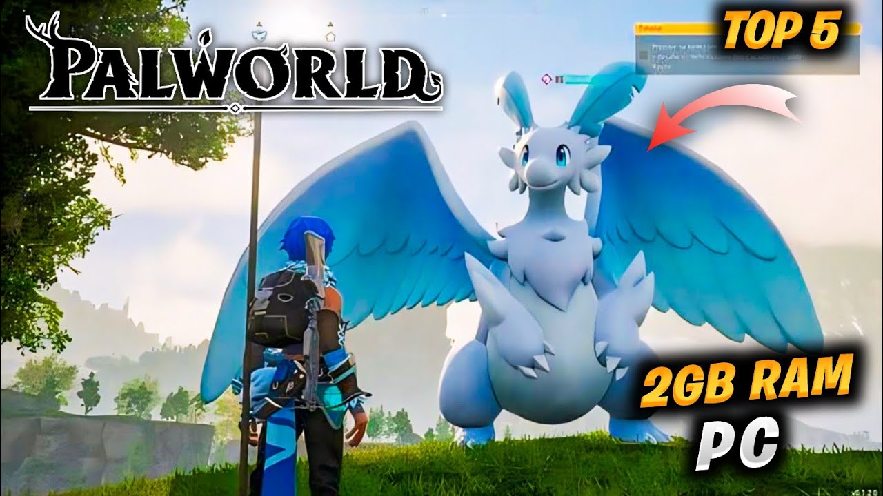 Top 5 Best Games Like Palworld for low end PC 2024 | palworld Alternative Games for 2GB RAM PC