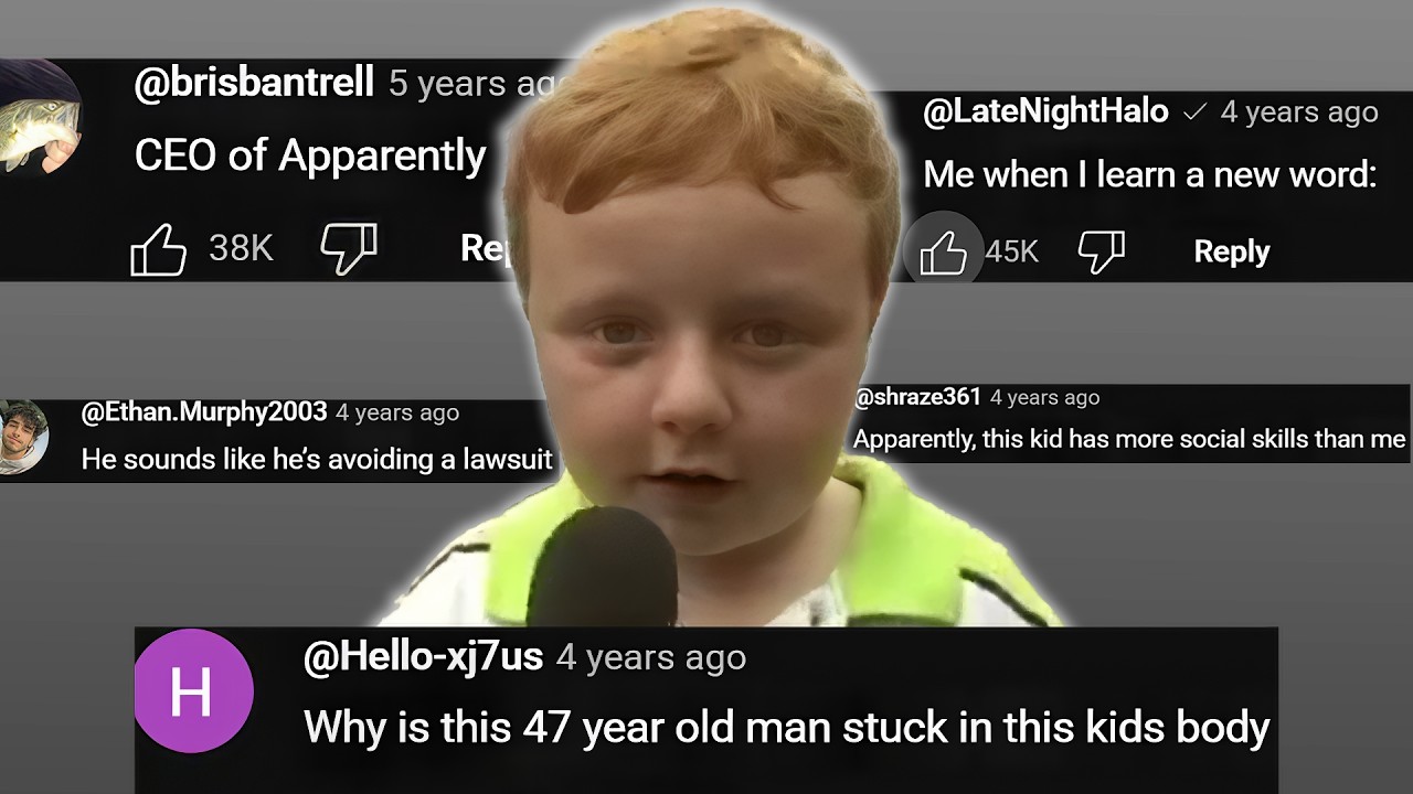 Apparently This Kid Took Over Live TV – Comments Turned Into a Song