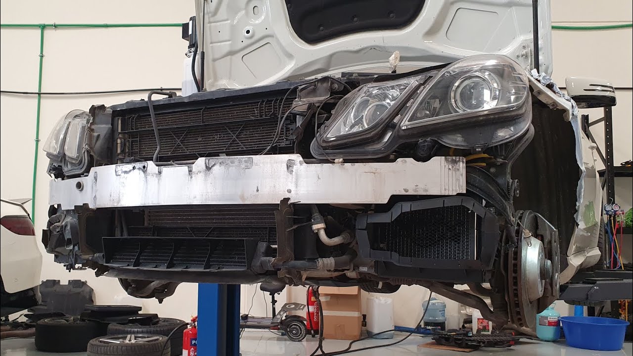 W212/W218 RWD with M157 engine | cooling upgrade