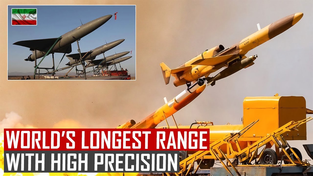 Iran's Arash Drone; world's longest range suicide drone with high precision
