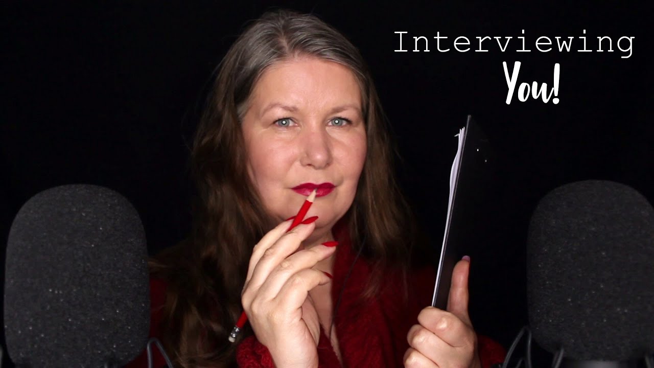 ASMR︱Interviewing You︱ Ich Stelle Dir Alle Möglichen Fragen︱Gentle Voice ASMR Deutsch/German
