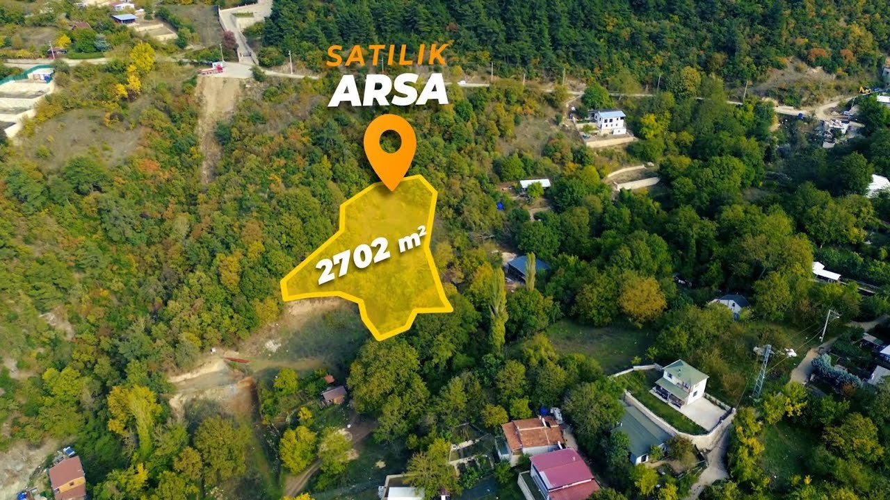Satılık Arsa Tanıtım Videosu | Drone &Ccedil;ekimi + After Effects Konum İşaretleme