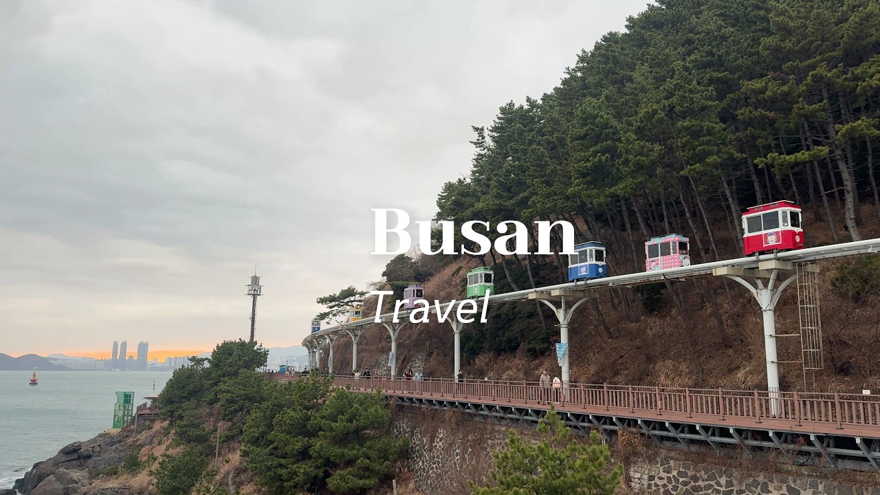 부산여행 브이로그 -  2박3일 일정으로 4인가족여행☺️ 대식가 아들들이 두렵다💦