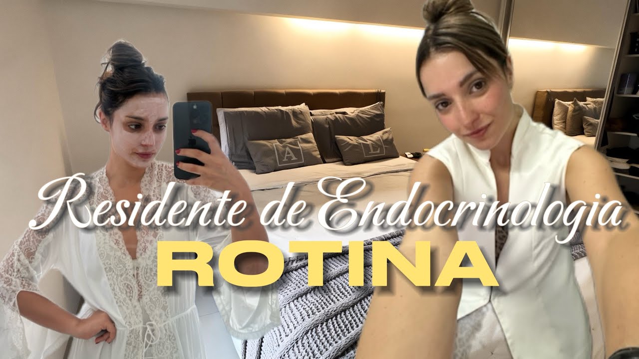 Rotina de uma residente de endocrinologia: hospital + receitinhas + autocuidado + reflexões 🎀