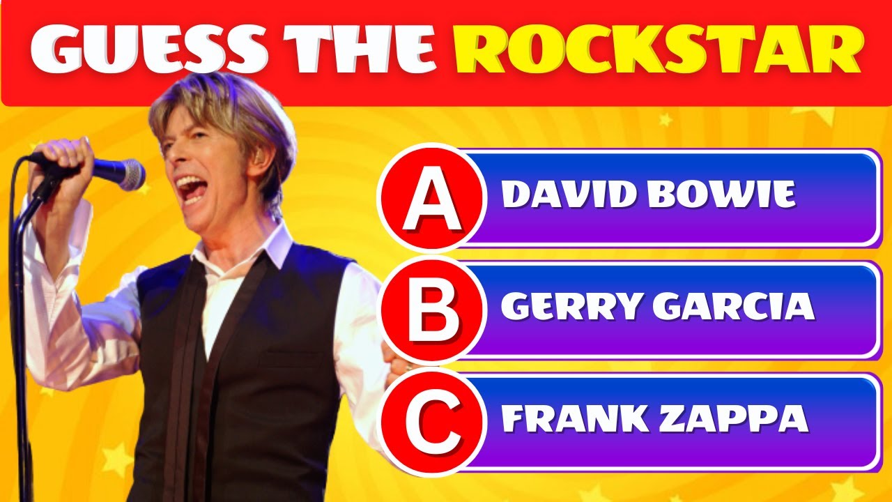 Can You Guess The Rock Star Singer | Ultimate Challenge