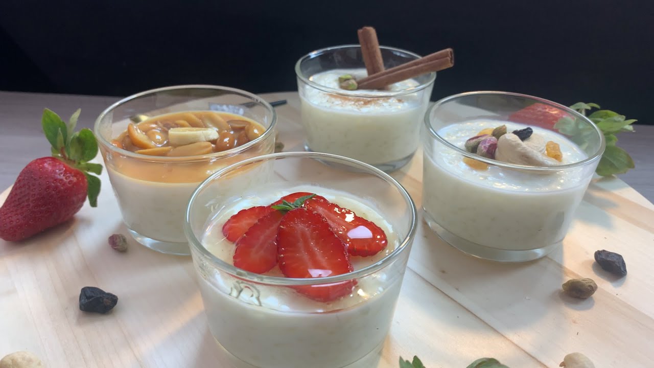 الذ واطعم رز بلبن بدون نشا - وصفة المحلات لازم تجربيها وتحدى - Rice with milk – rice pudding