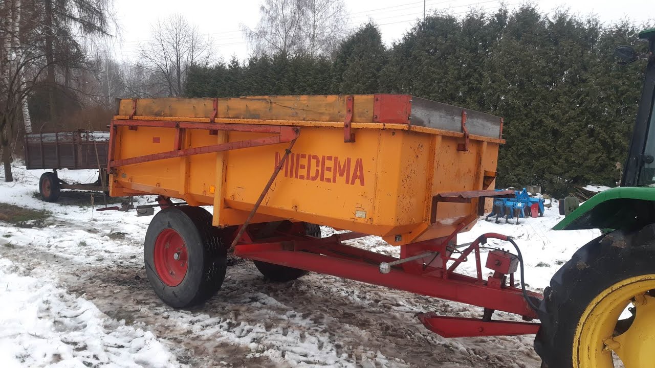 Prezentacja przyczepy skorupowej Miedema HS50