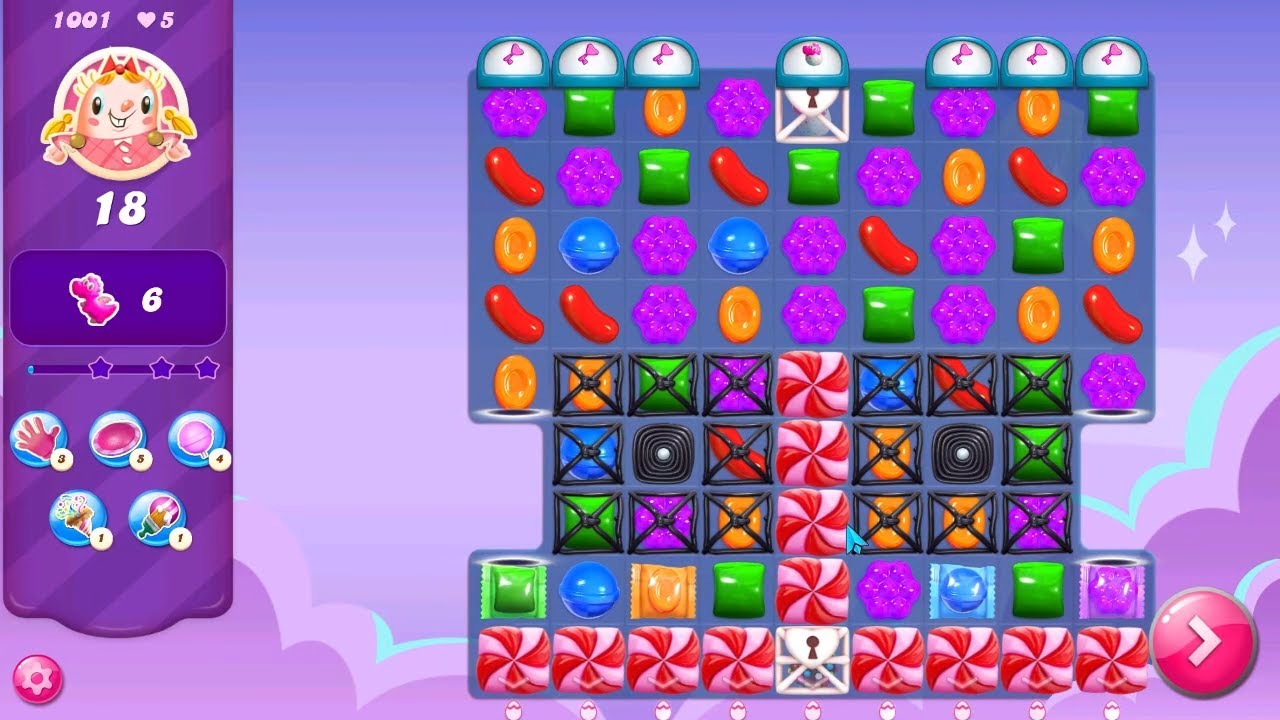 Candy Crush Saga LEVEL 1001 NO BOOSTERS (new version)🔄✅