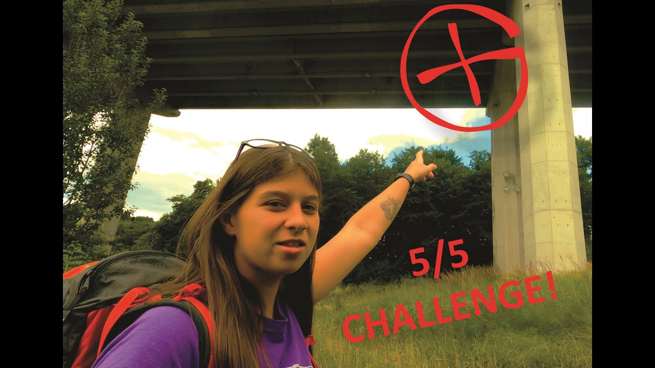 Geocaching milestone: #4000 on a 5/5 Challenge!