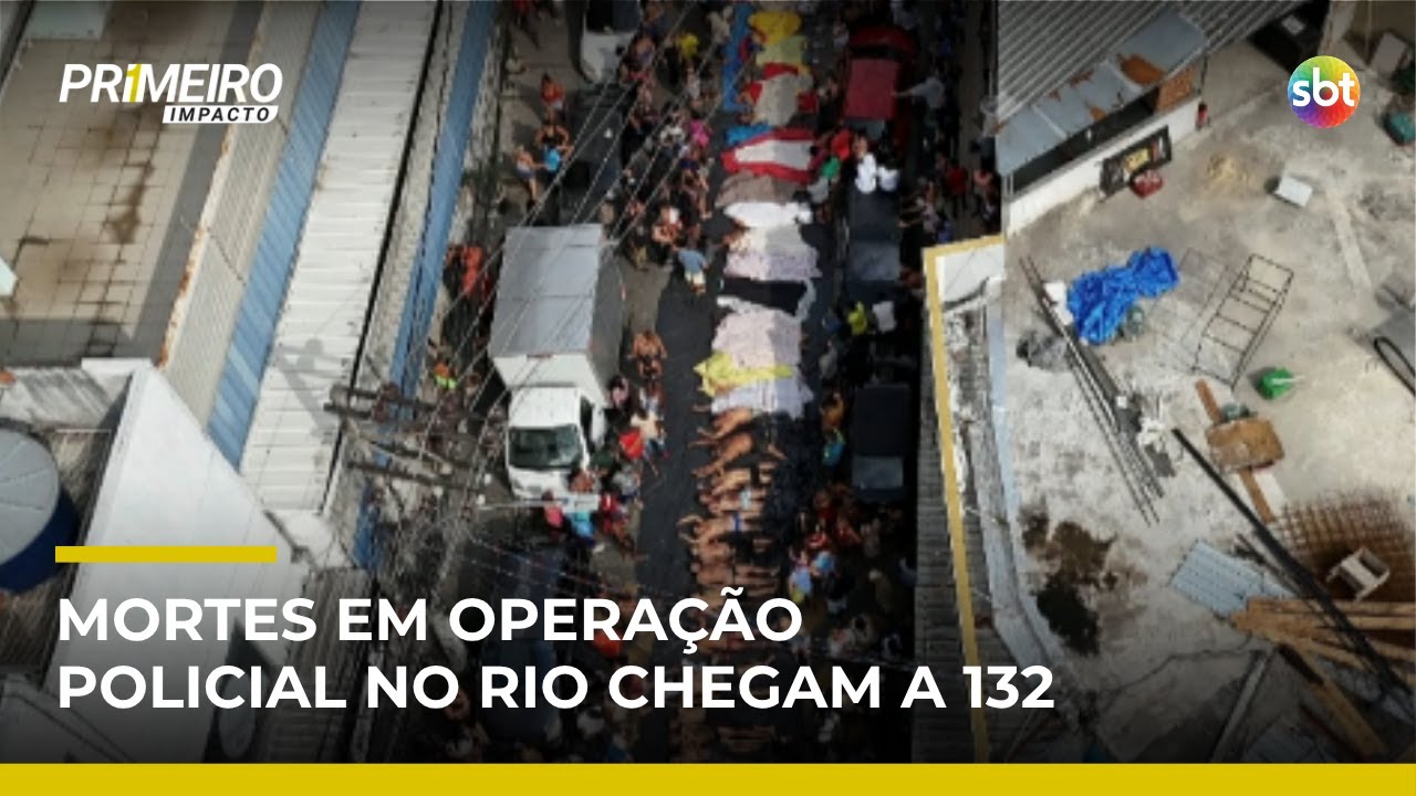 Moradores encontram mais corpos e total de mortes em opera&ccedil;&atilde;o no Rio chega a 132 | #PrimeiroImpacto