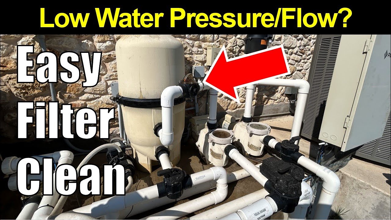 💦Pool Help 32 ● Spring Cleaning Pool Filters to Improve Flow Rate! ✅