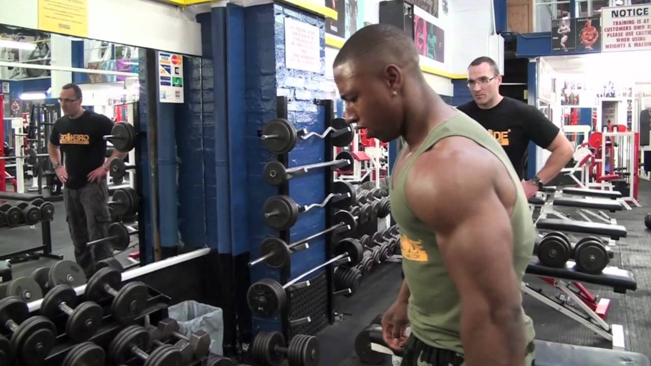 Shane from Team Grenade goes through a DTP chest and back workout with Kris Gethin. Brutal!