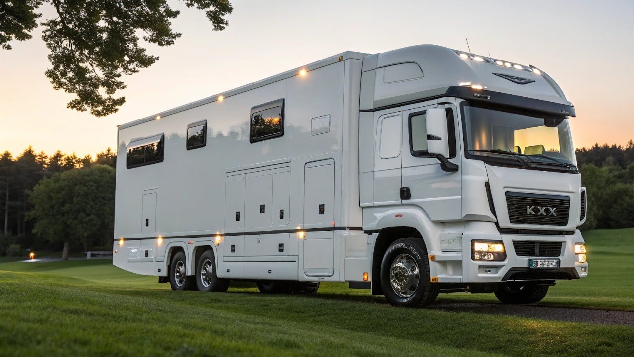2026 MAN Motorhome Truck — Ultimate Luxury Beast Designed for Extreme Road Adventures