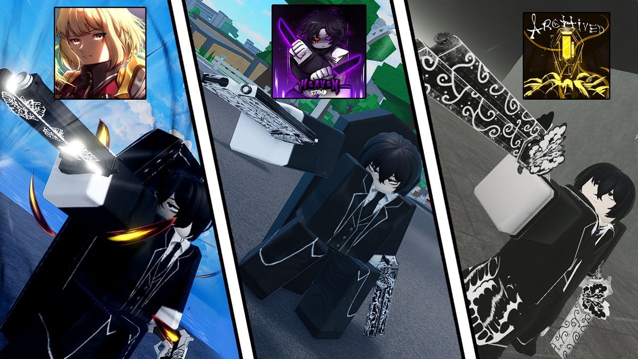 Extracting Solemn Lament E.G.O. In Different Roblox Games (Verse Piece, Archived, Heaven Stand)