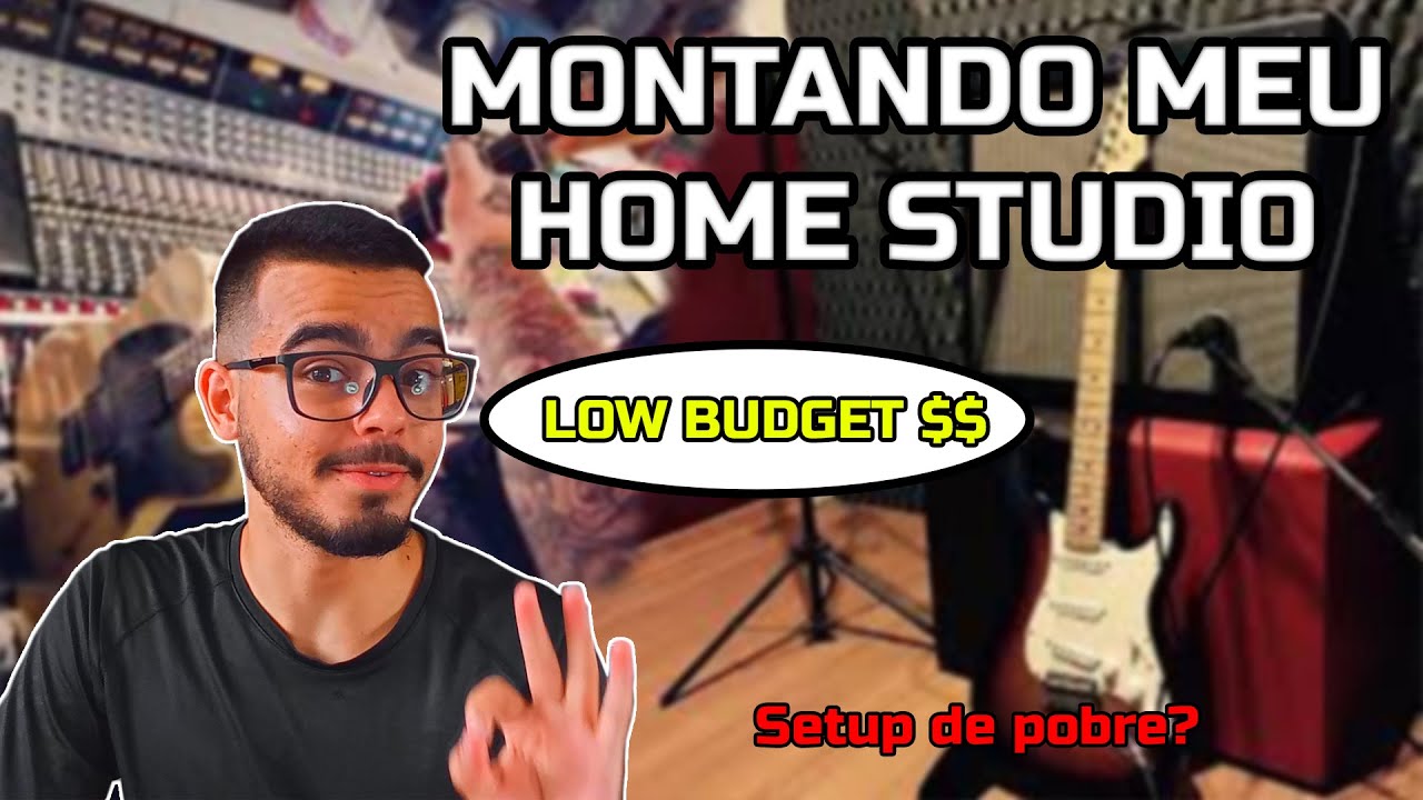 Home Studio de Pobre!!! Como Gravar Seus Vídeos!!!