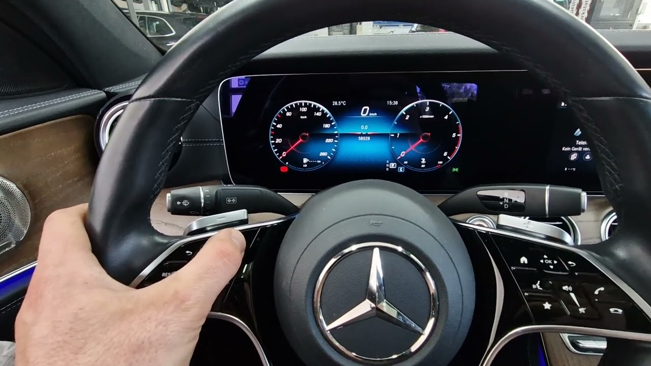 Mercedes Benz E-Klasse W213 Werkstattmenü/ Servicemenü/ Service reset