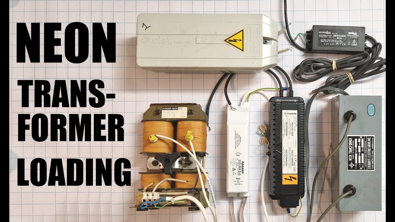 Neon Sign Transformer Loading: Proper Selection, and Meaning of the Values