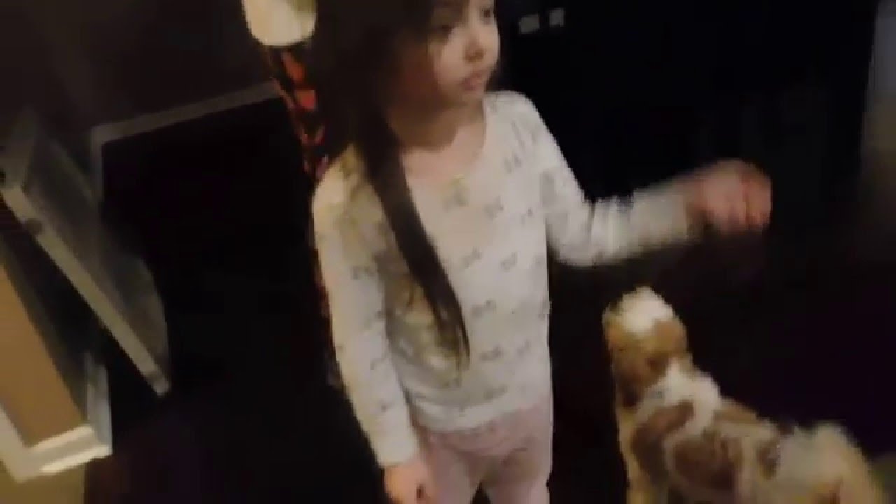 Addysin Christmas morning 2015