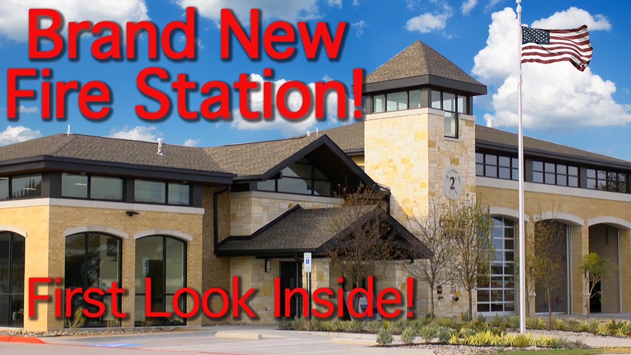 First Look Inside New Fire Station!
