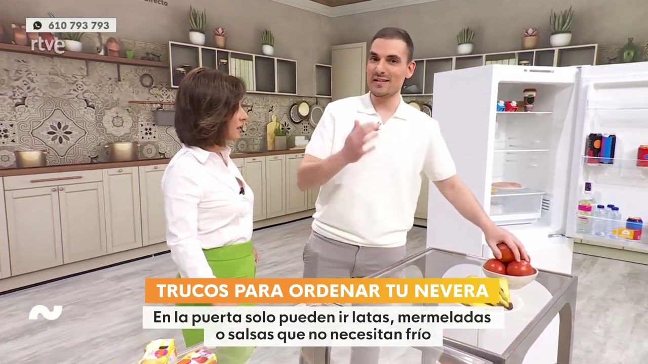¿Cómo ordenar los alimentos en la nevera?