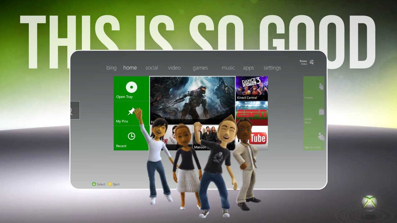 The XBOX 360 Dashboard on PC is INCREDIBLE.