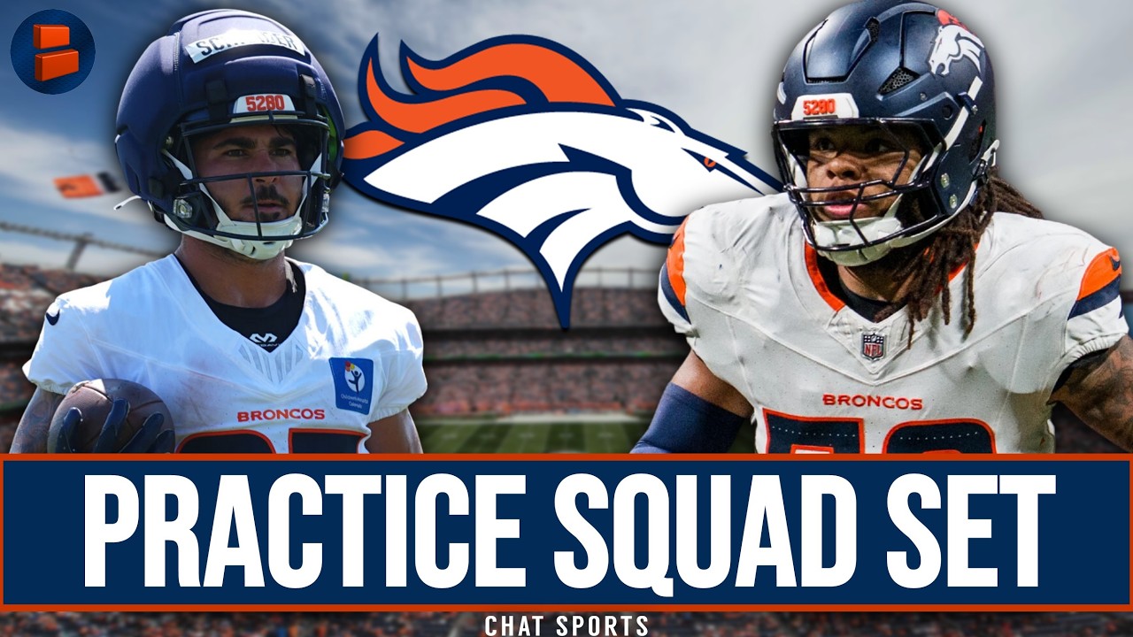 OFFICIAL: Denver Broncos Practice Squad Announced | Broncos Roster News 🚨