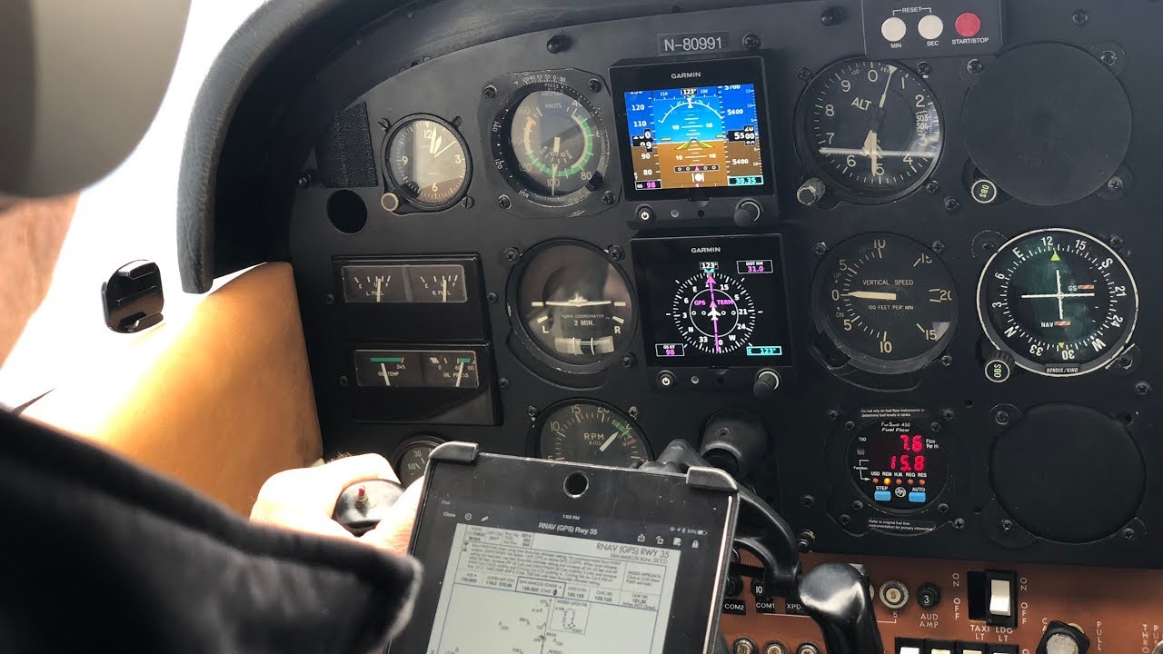 Cessna 172 GLASS PANEL - Test Flight - Garmin G5