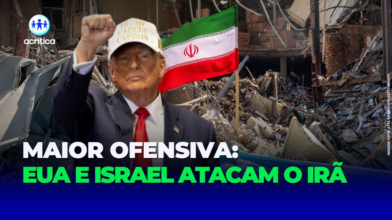 TENSÃO MÁXIMA: EUA E ISRAEL FAZEM GRANDE OFENSIVA CONTRA O IRÃ