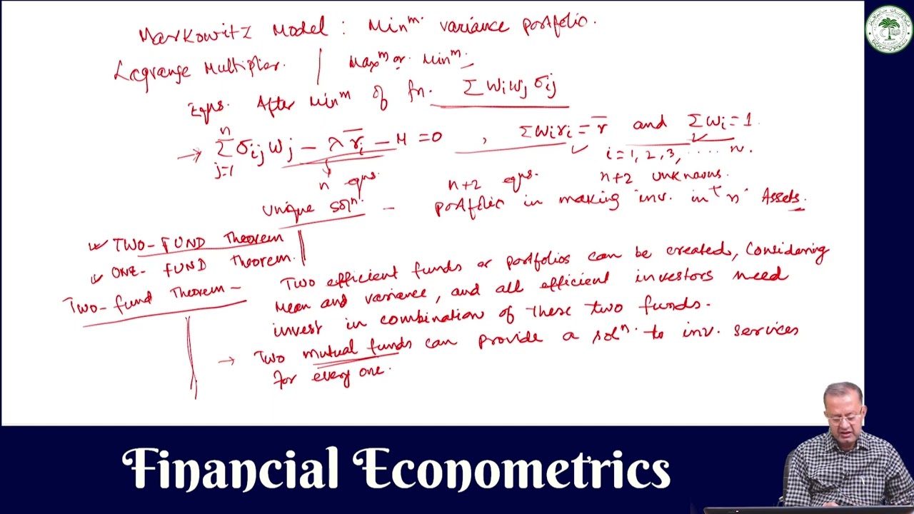 Two-fund and One-fund Theorem