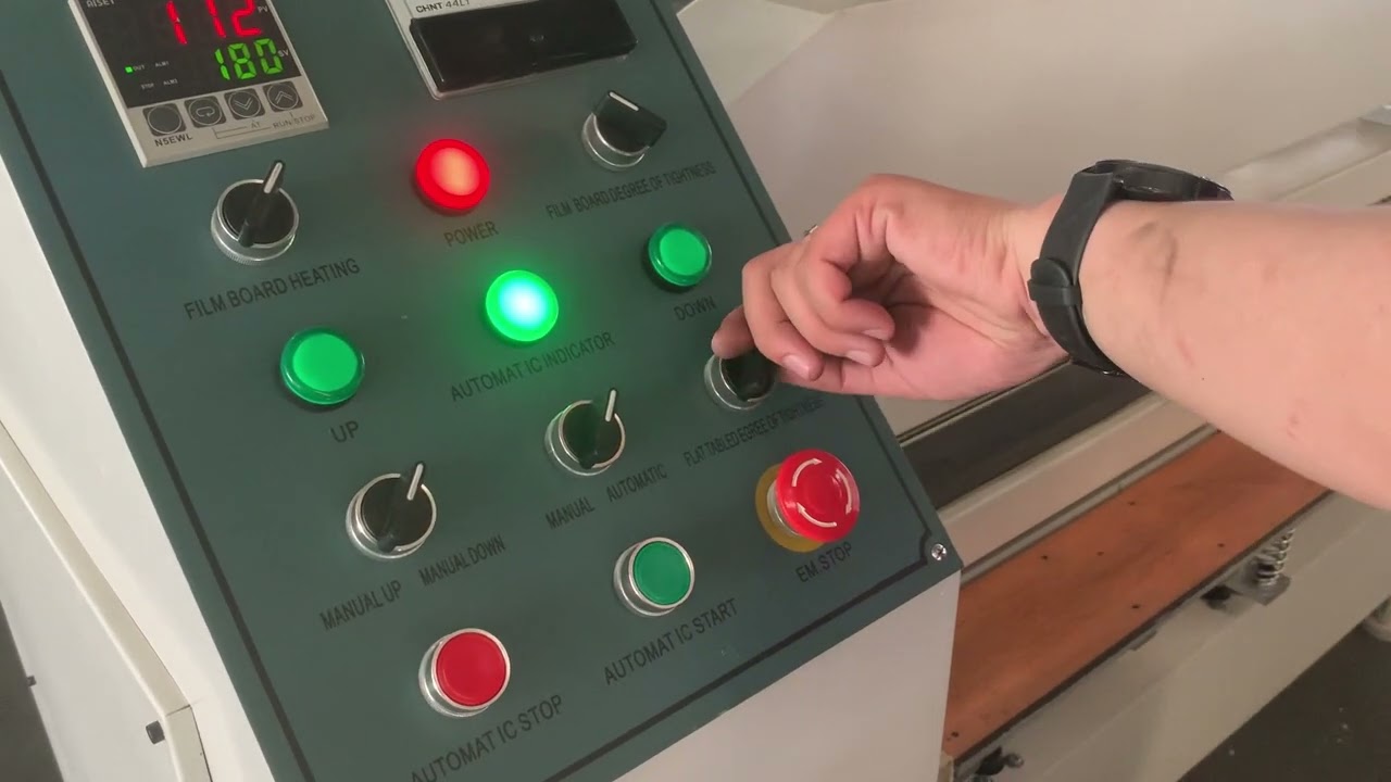 post forming machine working video