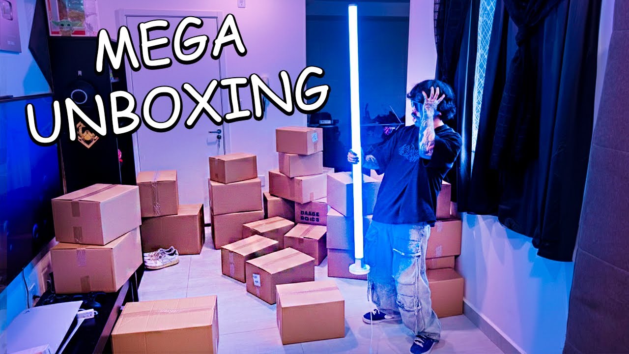 MEGA UNBOXING de Produtos da Aliexpress (duvidosos kkkk)