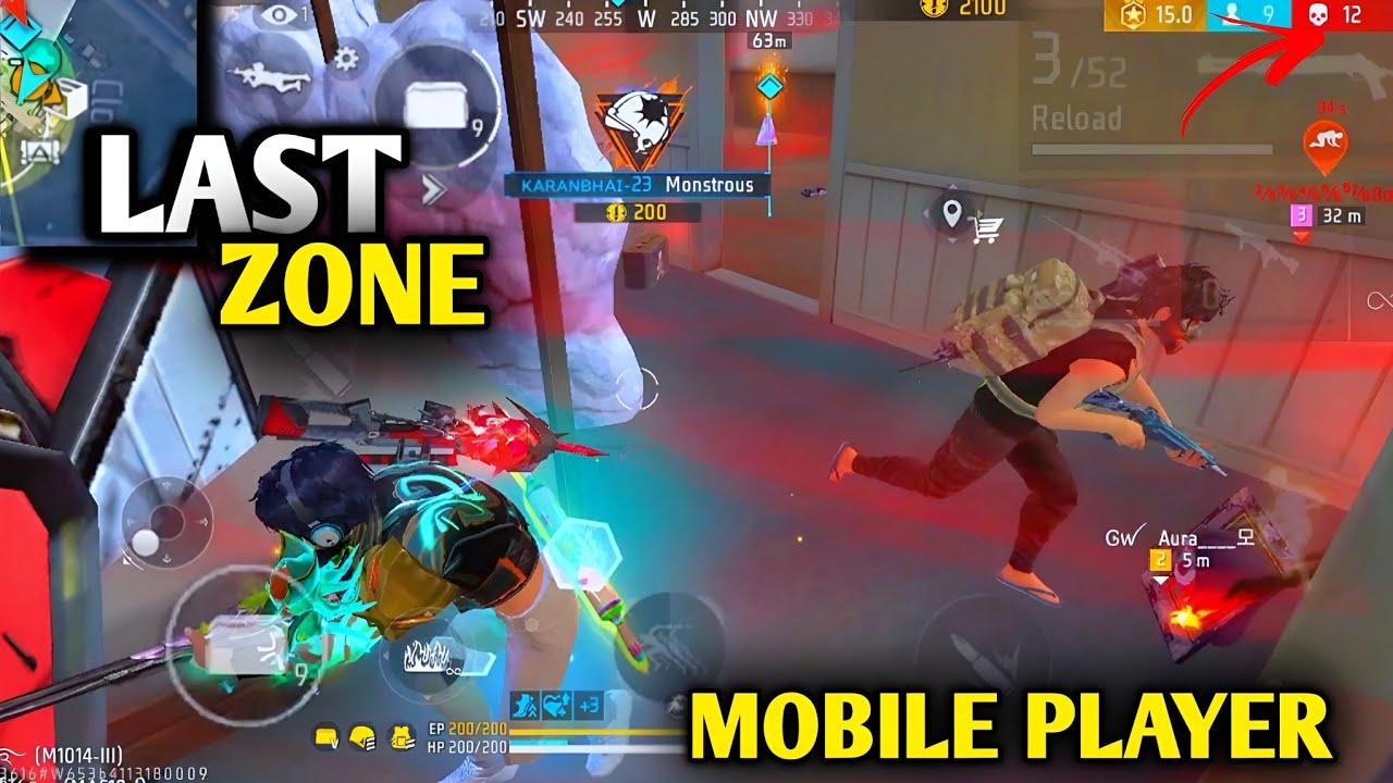  ✅EPIC LAST ZONE FIGHT 🔥 BOOYAH CONFIRMED✅#freefire 
