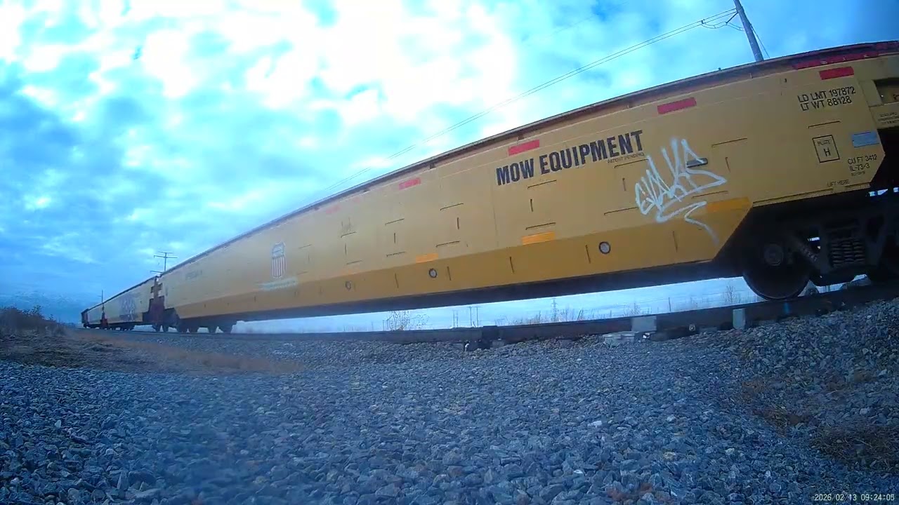 UP OGPD at UP Detector 28.1, Ogden Subdivision, Friday the 13th. Video 2, parts 2