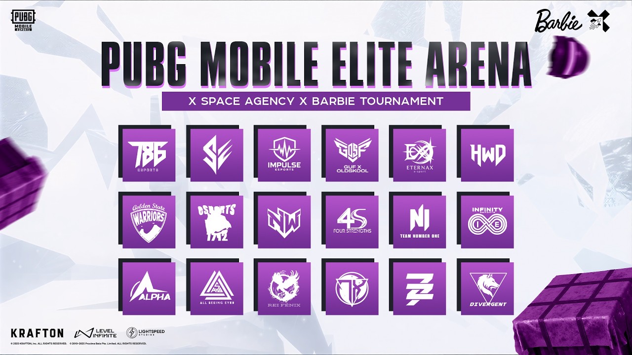 [EN] PUBG MOBILE ELITE ARENABy X SPACE AGENCY × BARBIE | #pubgmobile  #pubgtournament #livestream