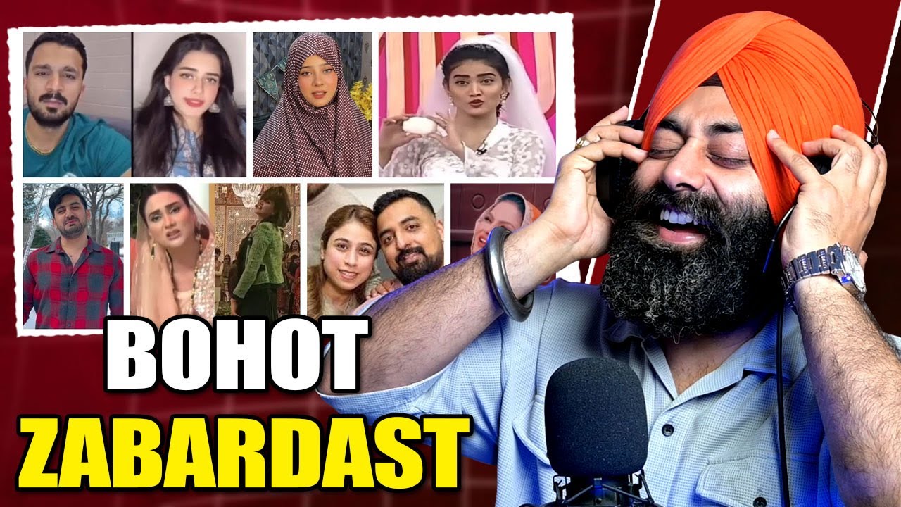 Funniest Reaction on Randomly Funny And Stupid Videos | PunjabiReel TV